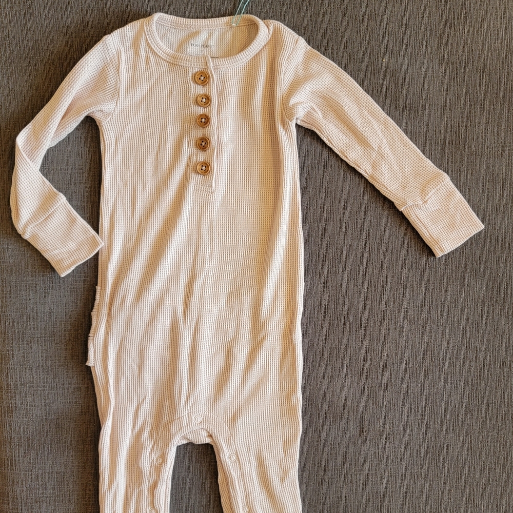 Posh Peanut waffle romper